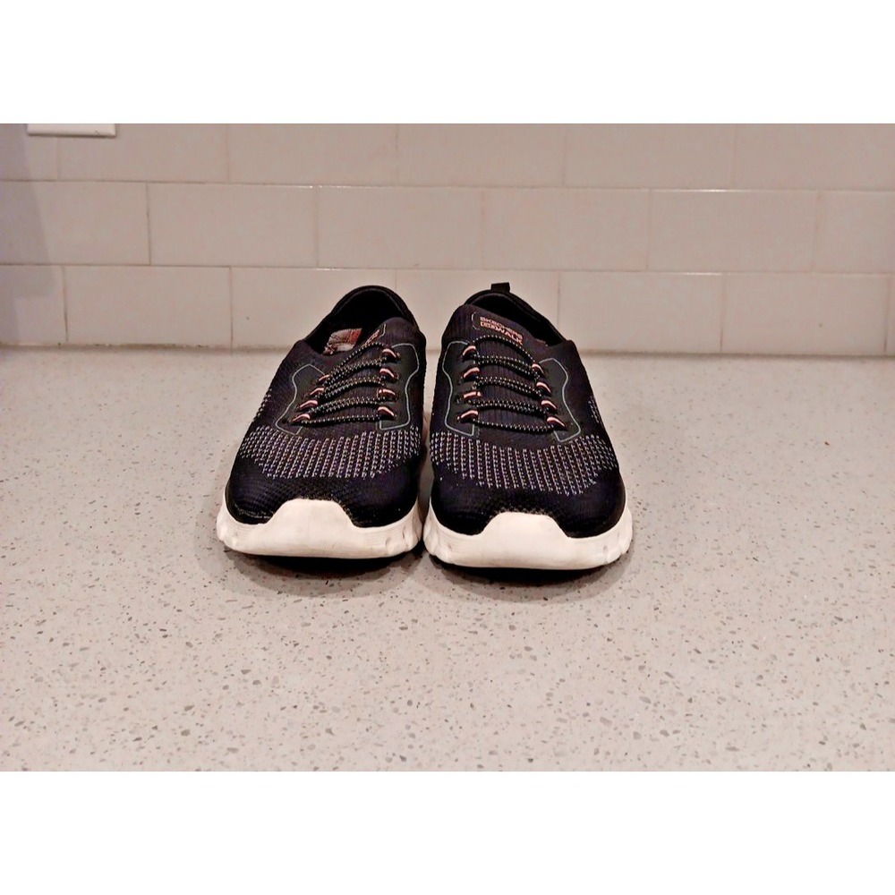 Skechers Womens Slip-ins GO WALK Glide-Step 2.0 Sneakers Size 7.5 Black - Picture 5 of 10